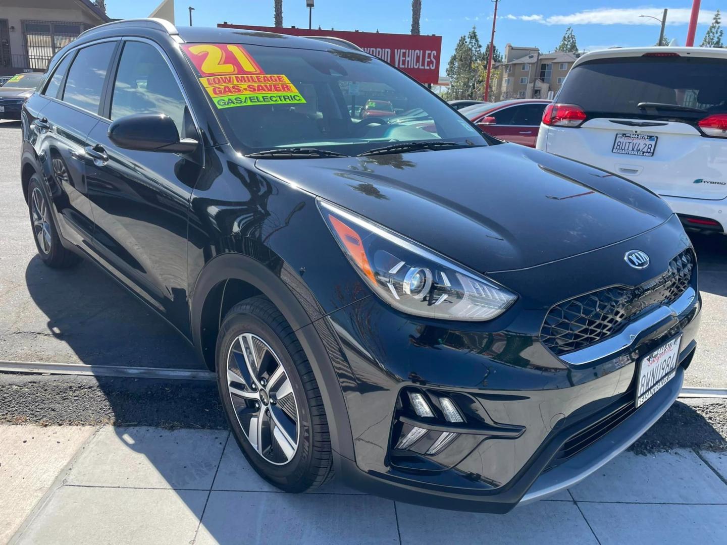 2021 BLACK /BLACK Kia Niro Plug In Hybrid (KNDCM3LD1M5) , located at 744 E Miner Ave, Stockton, CA, 95202, (209) 944-5770, 37.956863, -121.282082 - PLUS TAXES AND FEES - Photo#1